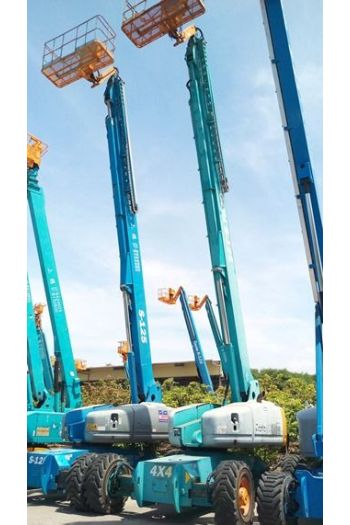 40m直臂輪胎高空作業車